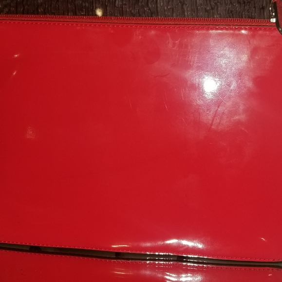 COACH Red Patent Leather Tech Case (Hazey) - Picture 7 of 8